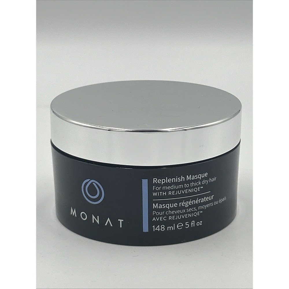 Monat Replenish Masque with Rejuveniqe for Medium to Thick Dry Hair 5oz 148ml